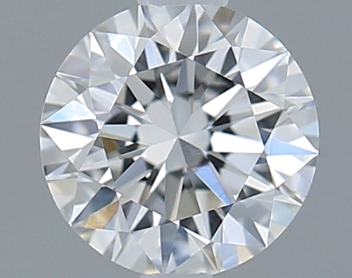 0.51 carat F-VVS2 Excellent cut Natūralus Round Deimantas (1)