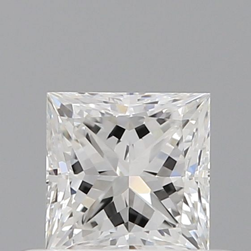 0.4 carat E-VVS1 Natūralus Princess Deimantas (1)