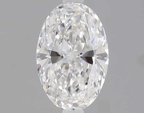 0.5 carat D-VS2 Natūralus Oval Deimantas (1)