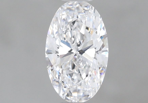 0.5 carat D-VS2 Natūralus Oval Deimantas (1)