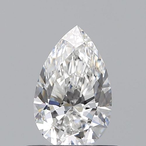 0.6 carat F-VVS1 Natūralus Pear Deimantas (1)