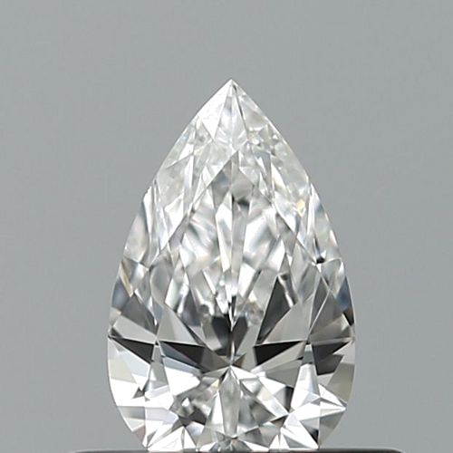 0.31 carat E-VVS1 Natūralus Pear Deimantas (1)