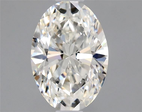 0.71 carat H-VS1 Natūralus Oval Deimantas (1)