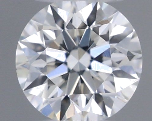 0.18 carat F-VVS2 Very Good cut Natūralus Round Deimantas (1)