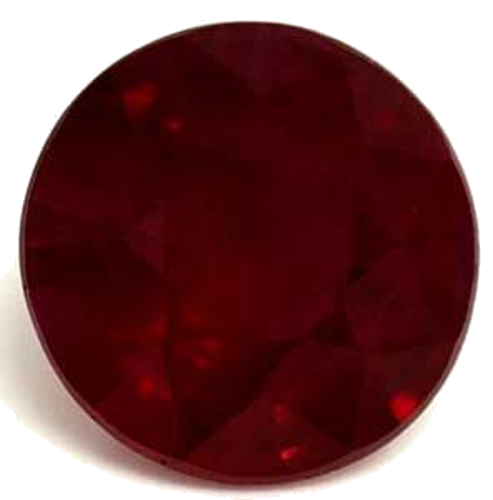 0.54 carat RED Round Rubinas (1)