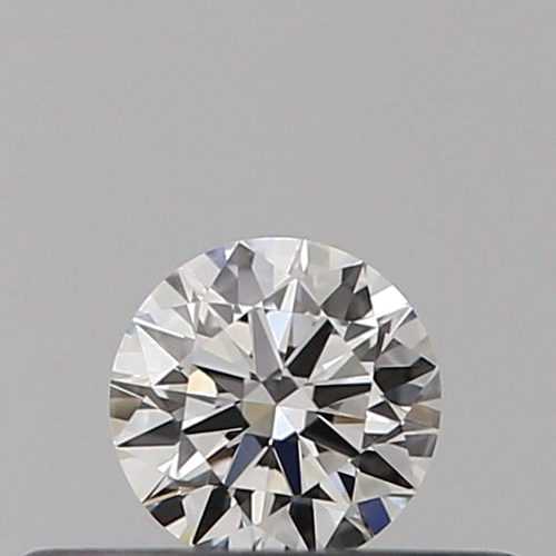 0.18 carat F-VVS2 Excellent cut Natūralus Round Deimantas (1)