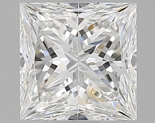 0.61 carat F-VS1 Natūralus Princess Deimantas (1)