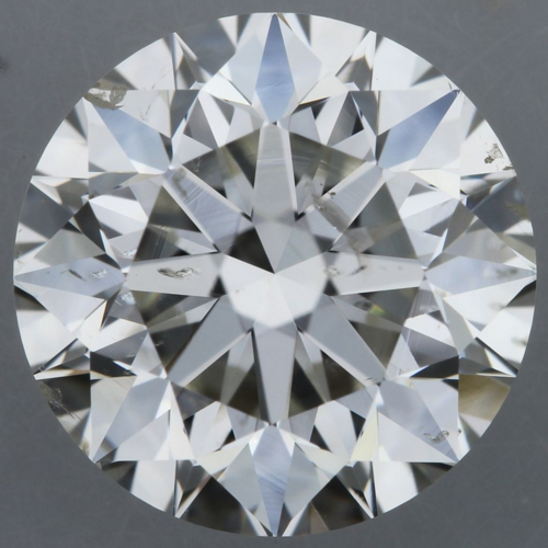1.51 carat I-SI2 Very Good cut Natūralus Round Deimantas (1)