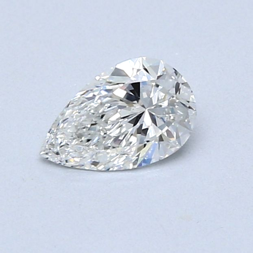 0.48 carat F-VS2 Natūralus Pear Deimantas (1)