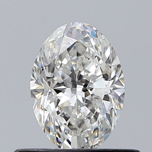 0.5 carat F-SI1 Natūralus Oval Deimantas (1)
