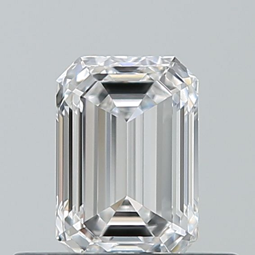 0.5 carat D-VVS2 Natūralus Emerald Deimantas (1)