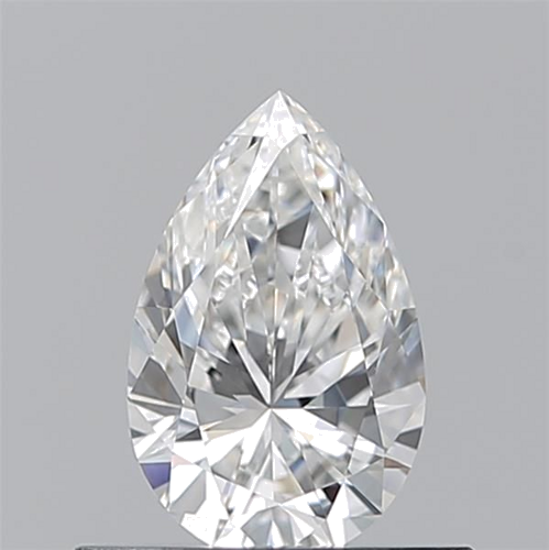 0.5 carat F-VS1 Natūralus Pear Deimantas (1)