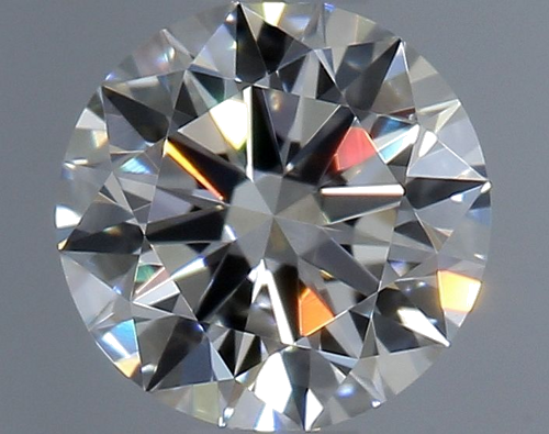 0.37 carat F-VVS1 Excellent cut Natūralus Round Deimantas (1)