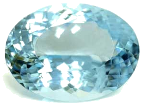 8.13 carat BLUE Oval Aquamarine (1)
