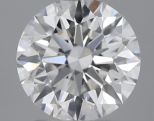 0.53 carat E-VVS2 Excellent cut Natūralus Round Deimantas (1)