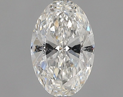 0.5 carat G-SI2 Natūralus Oval Deimantas (1)