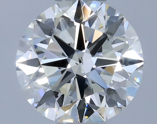 0.5 carat I-SI1 Very Good cut Natūralus Round Deimantas (1)