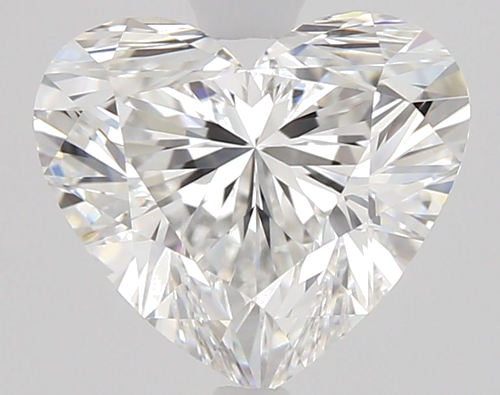 1.41 carat F-VVS1 Natūralus Heart Deimantas (1)