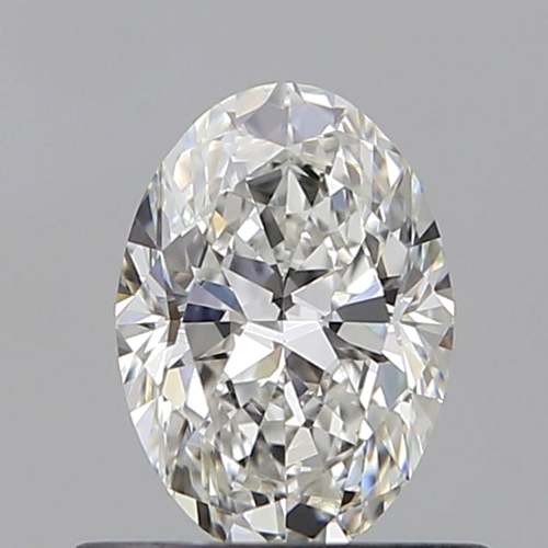 0.56 carat G-VVS1 Natūralus Oval Deimantas (1)