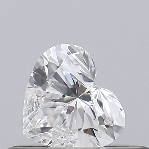 0.25 carat F-VVS2 Natūralus Heart Deimantas (1)