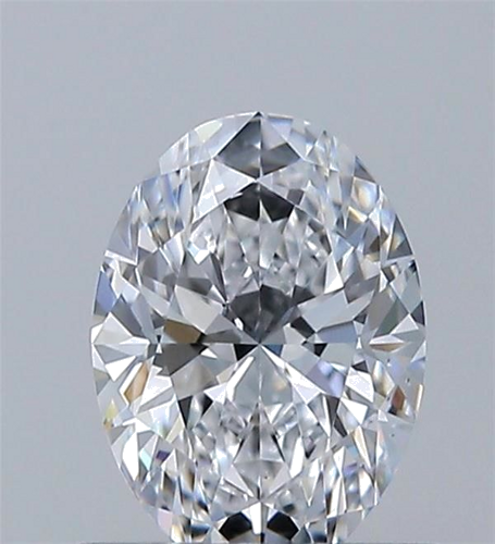 0.6 carat D-VS2 Natūralus Oval Deimantas (1)