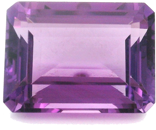 9.05 carat PURPLE STEP cut Octagonal Amethyst (1)