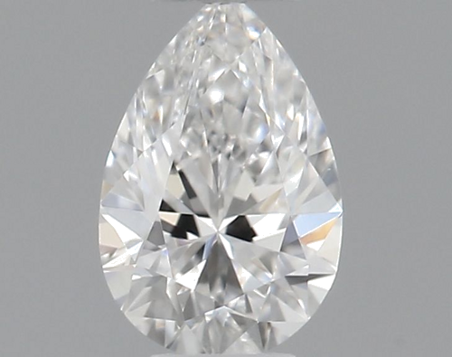 0.23 carat D-VVS1 Natūralus Pear Deimantas (1)