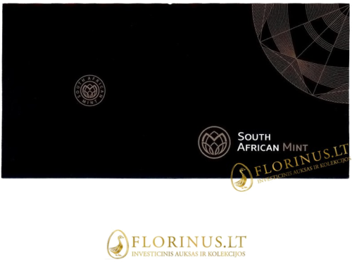 1 oz Крюгерранд 2017 Южная Африка серебряная монета (4)