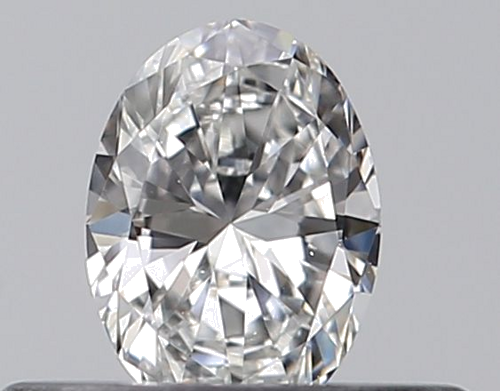 0.23 carat F-VS1 Natūralus Oval Deimantas (1)