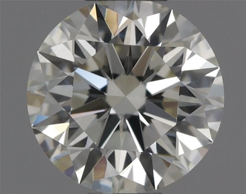 0.41 carat K-VVS2 Excellent cut Natūralus Round Deimantas (1)