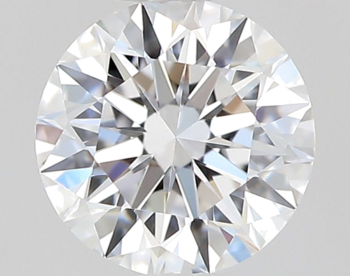 0.44 carat D-VVS2 Excellent cut Natūralus Round Deimantas (1)