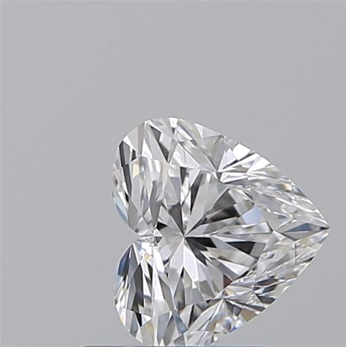 1.01 carat D-VVS1 Natūralus Heart Deimantas (1)