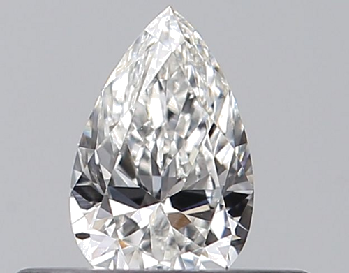 0.25 carat F-VS1 Natūralus Pear Deimantas (1)