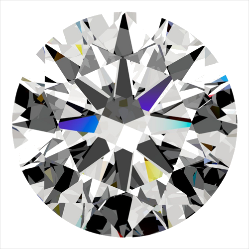 0.31 carat D-SI2 Excellent cut Natūralus Round Deimantas (1)