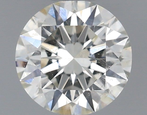 0.57 carat K-SI2 Very Good cut Natūralus Round Deimantas (1)