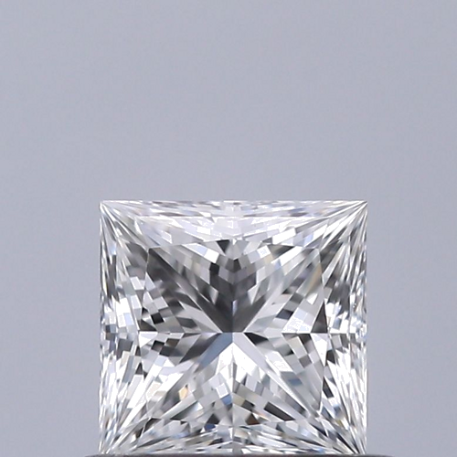 0.51 carat D-VS1 Natūralus Princess Deimantas (1)