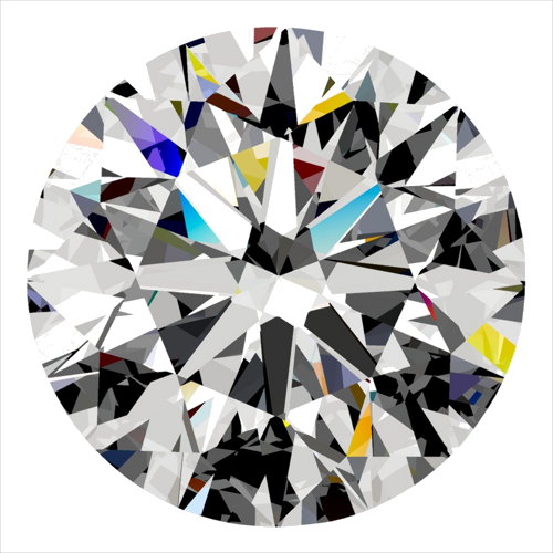0.3 carat G-VVS2 Very Good cut Natūralus Round Deimantas (1)