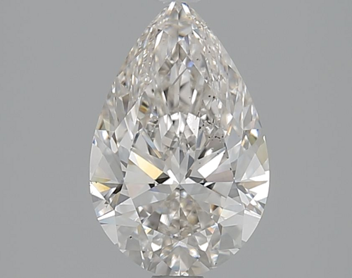 2.01 carat I-SI1 Natūralus Pear Deimantas (1)