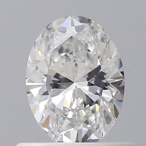 0.5 carat E-SI1 Natūralus Oval Deimantas (1)