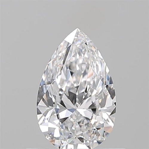 0.51 carat D-VS1 Natūralus Pear Deimantas (1)