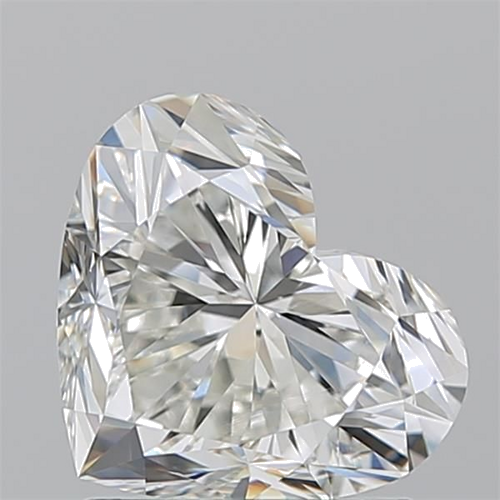 1.71 carat I-VVS2 Natūralus Heart Deimantas (1)