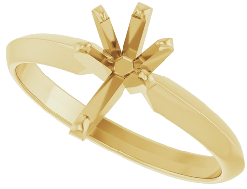 Sužadėtuvių Žiedas „Solitaire“ 14k yellow gold Pear 8.5mm x 5mm (5)
