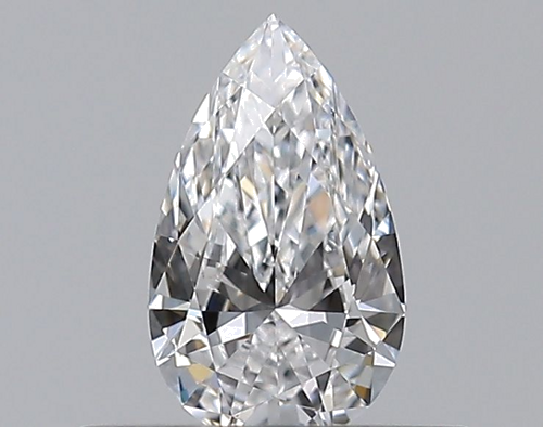 0.3 carat D-VVS2 Natūralus Pear Deimantas (1)