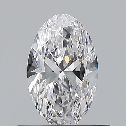 0.5 carat D-VVS2 Natūralus Oval Deimantas (1)