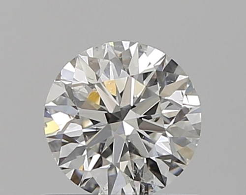 0.53 carat G-SI2 Excellent cut Natūralus Round Deimantas (1)