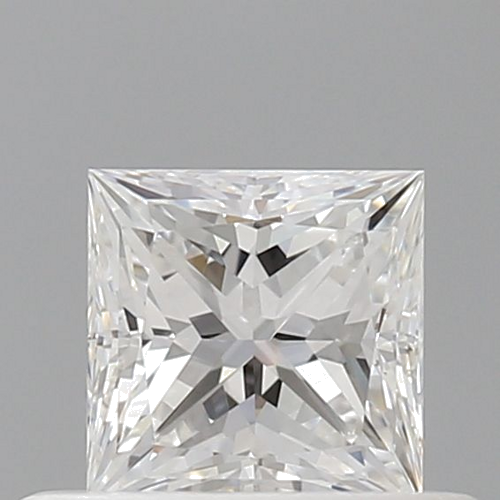 0.45 carat E-VVS1 Natūralus Princess Deimantas (1)