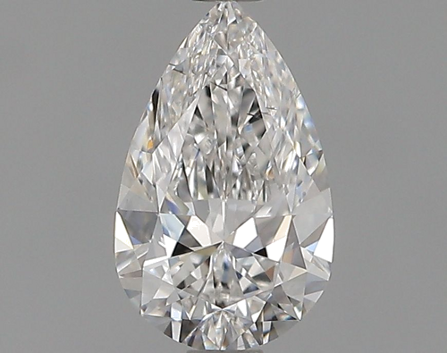 0.51 carat E-SI1 Natūralus Pear Deimantas (1)