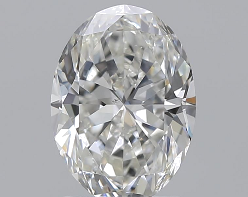 1.51 carat G-SI1 Natūralus Oval Deimantas (1)