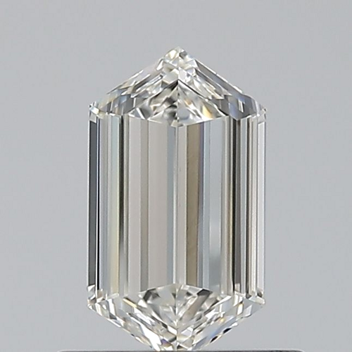 0.5 carat I-VVS1 Natūralus Hexagonal Deimantas (1)
