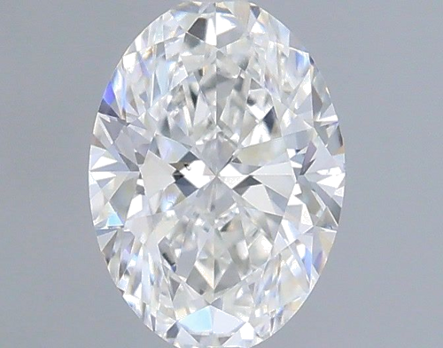 0.3 carat F-SI1 Natūralus Oval Deimantas (1)